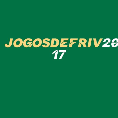 Logo da JOGOSDEFRIV2017